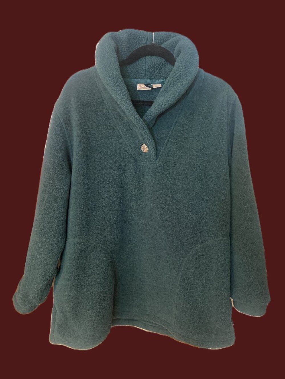 Woolrich Vintage 90s Fleece Pullover Sweater Women's Large Unisex